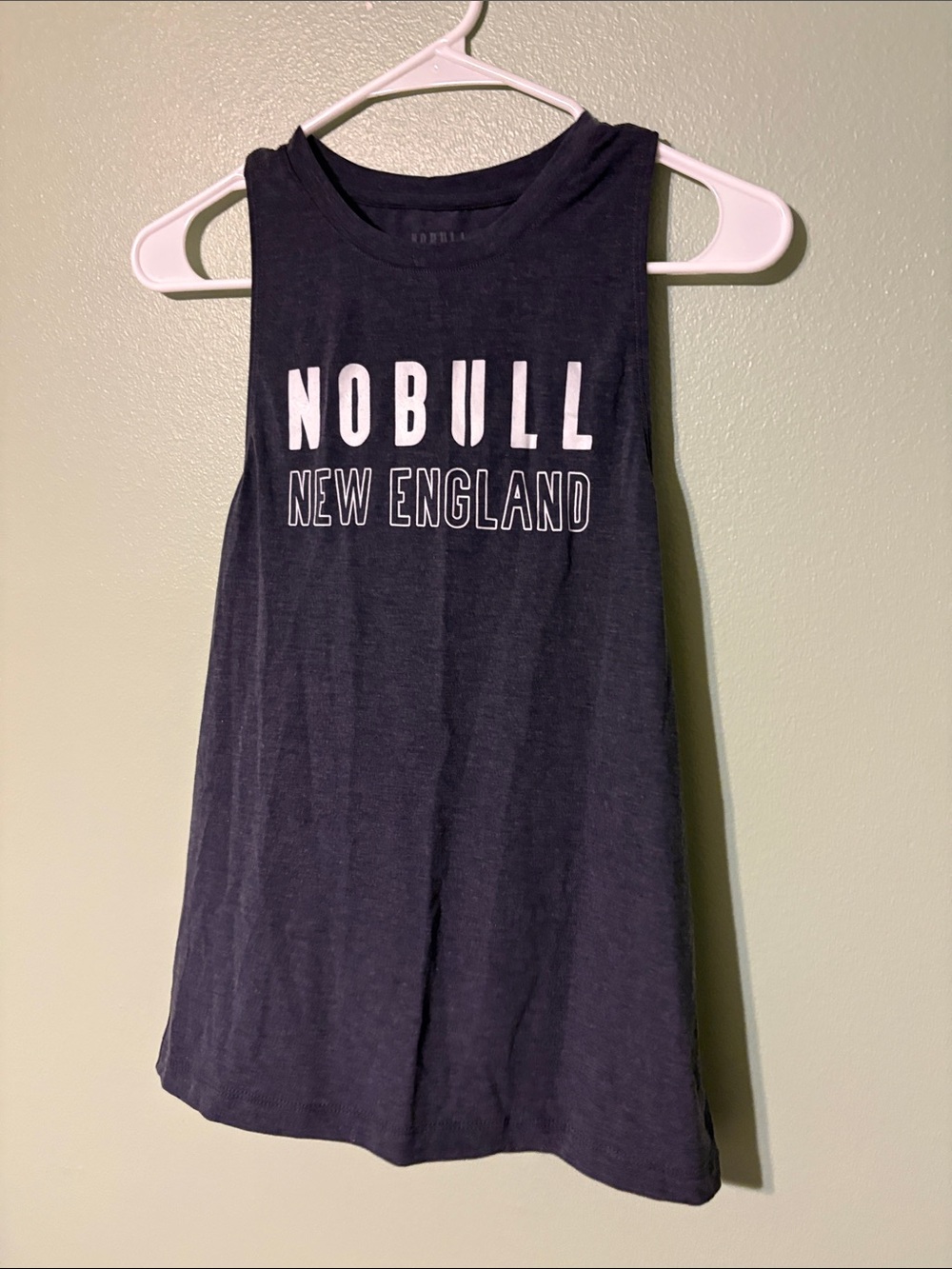 NOBULL Black New England Women's Muscle Tank